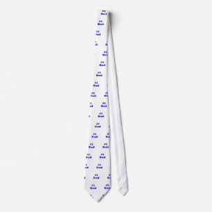 Corbata Papá del número 1
