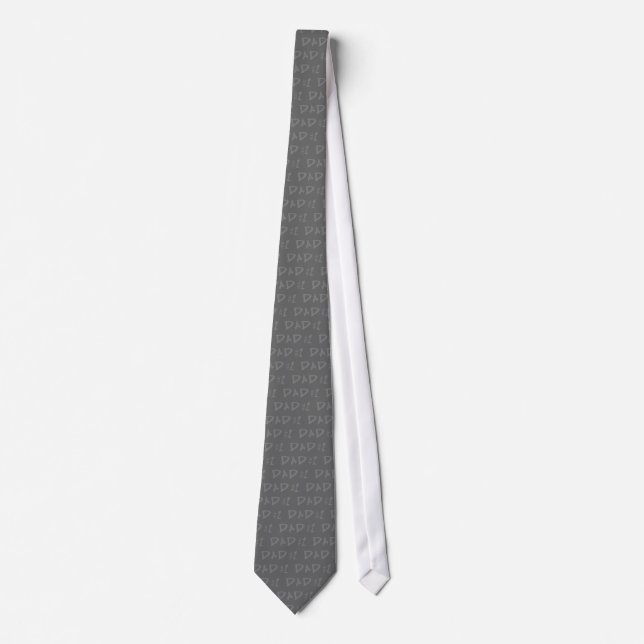 Corbata Papá del número uno (Anverso)