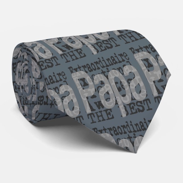 Corbata Papa Extraordinaire (Enrollado)
