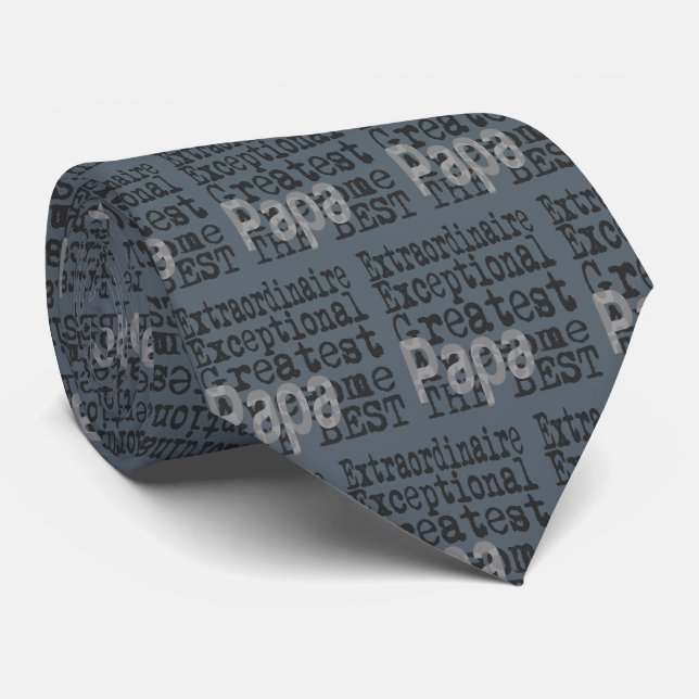 Corbata Papa Extraordinaire Neck Tie (Enrollado)