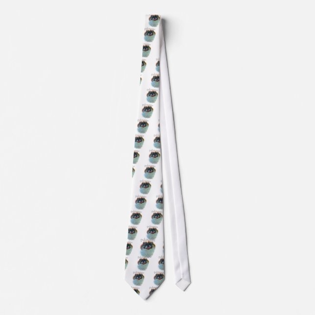 Corbata Papá Pekingés 2 (Anverso)