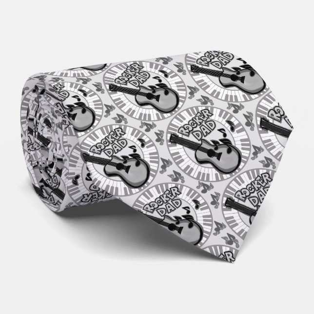 Corbata Papá Rocker (Enrollado)