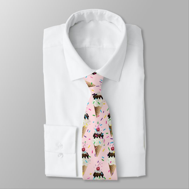 Corbata Papel de envolver conos de helado y grageas (Atado)