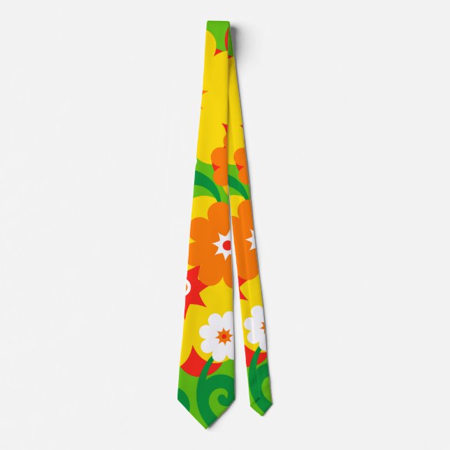 Corbata Papel de fondo de escritorio Funny Flower Power (Anverso)