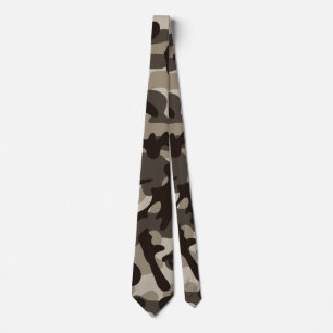 Corbata Papel de seda de camuflaje de cerca