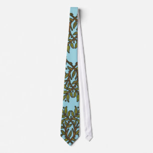 Corbata Papel pintado floral de William Morris Tree Frieze