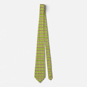 Corbata papel pintado retro