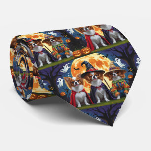 Corbata Papillon Dogs Calabaza Halloween Gracioso