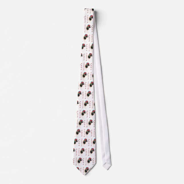 Corbata Papillon Santa Paws (Anverso)
