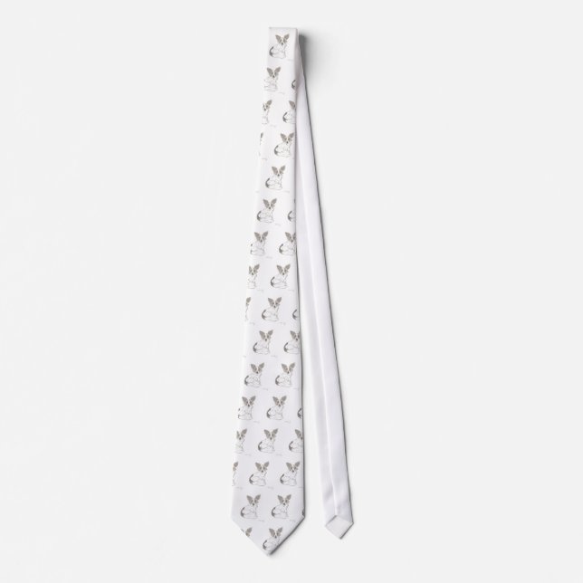 Corbata Papillon Sketch Necktie (Anverso)