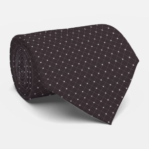 Corbata Par de cuello de patrón de diamante