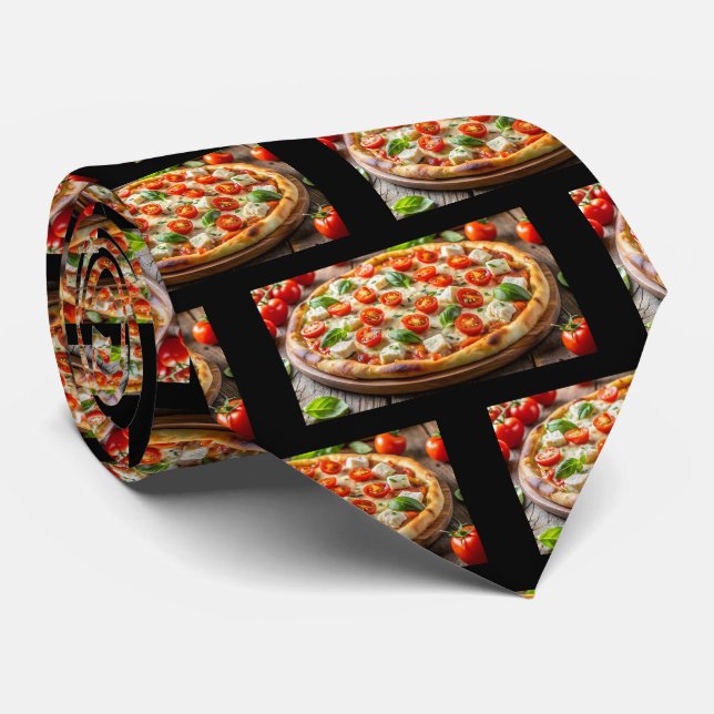 Corbata para camarero de restaurante de pizza (Enrollado)