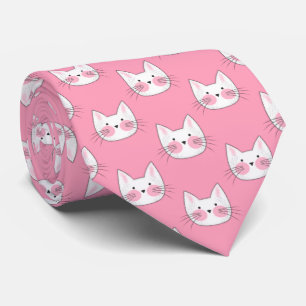 Corbata Para el hombre que ama gatos el gatito divertido
