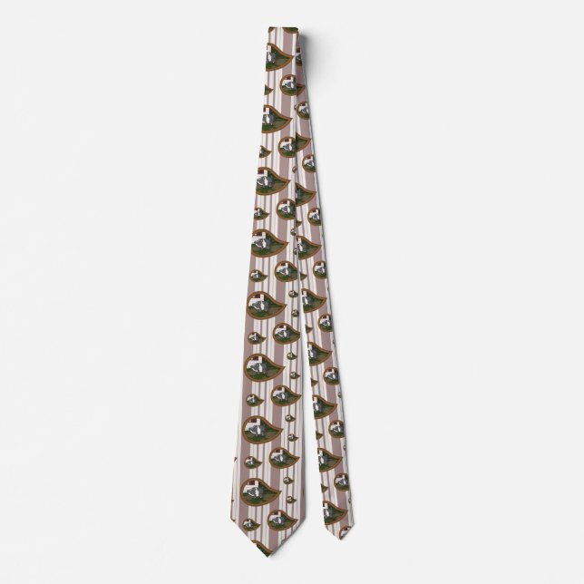 Corbata para hombres Basil el Cerdo (Anverso)