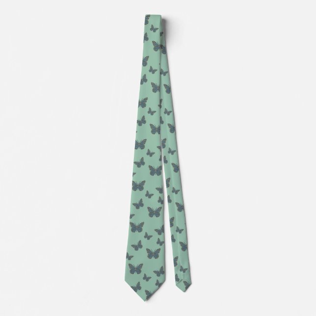 Corbata para hombres del monarca marroquí (Anverso)