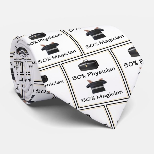 Corbata para médico (Enrollado)
