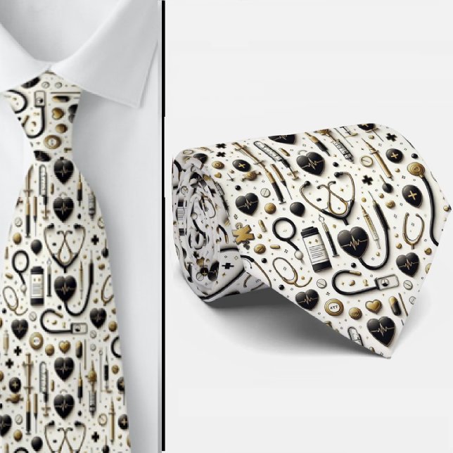 Corbata para médico | Corbata para profesional de  (Subido por el creador)