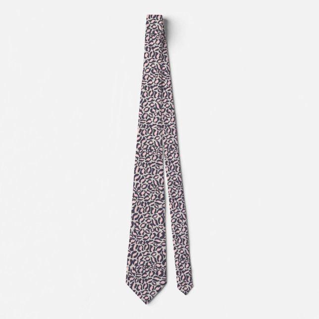 Corbata para Padrinos de Estilo Animal Impreso de  (Anverso)