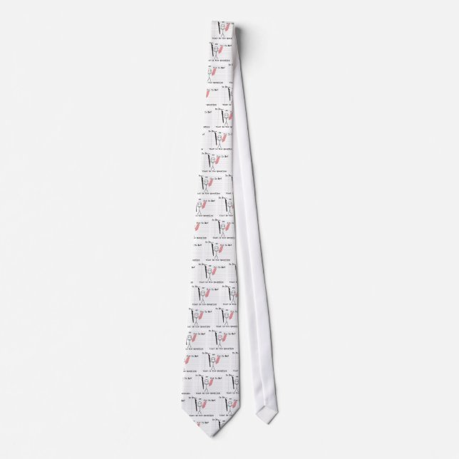Corbata Para ser o no ser (Anverso)