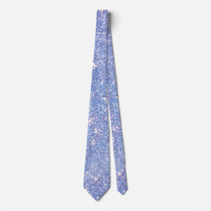 Corbata Paraíso perfecto Purpurina de espuma azul cielo