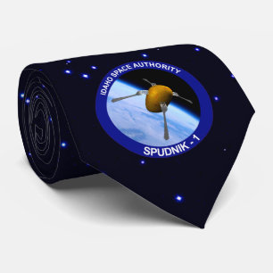 Corbata Parche de misión del satélite Idaho Spudnik