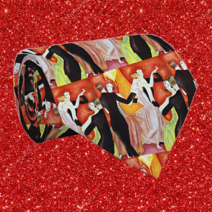 Corbata Parejas de baile Art Déco Salón de baile de los añ