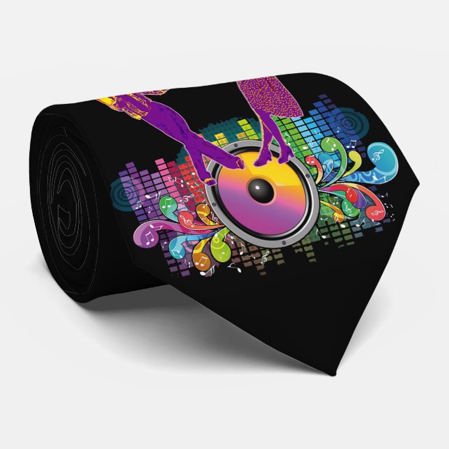 Corbata Pares de la danza del oscilación en golpes del (Enrollado)