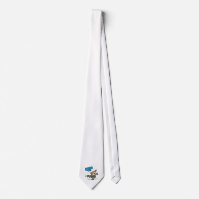 Corbata paro mis bombillas de luz navideña personalizado g (Anverso)