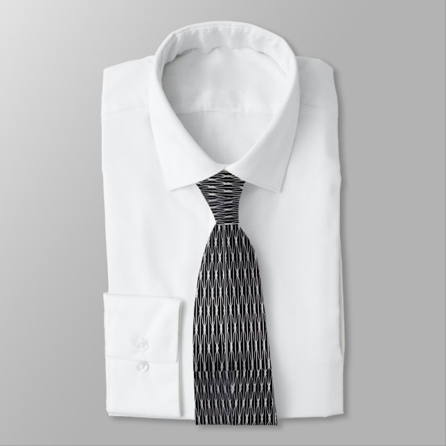 Corbata Parrilla Abstract Neck Tie (Atado)