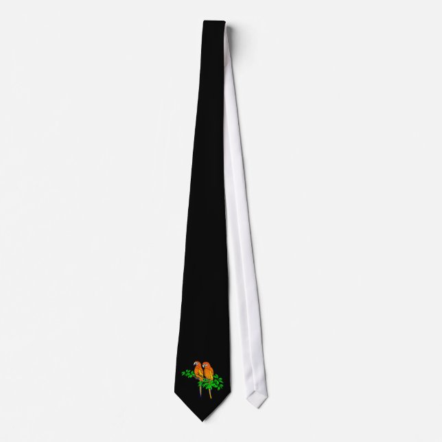 Corbata Parrots Tie (Anverso)