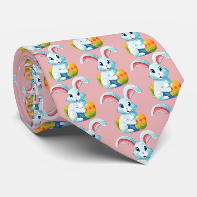 Corbata ¡Pascua Adorable! (Enrollado)