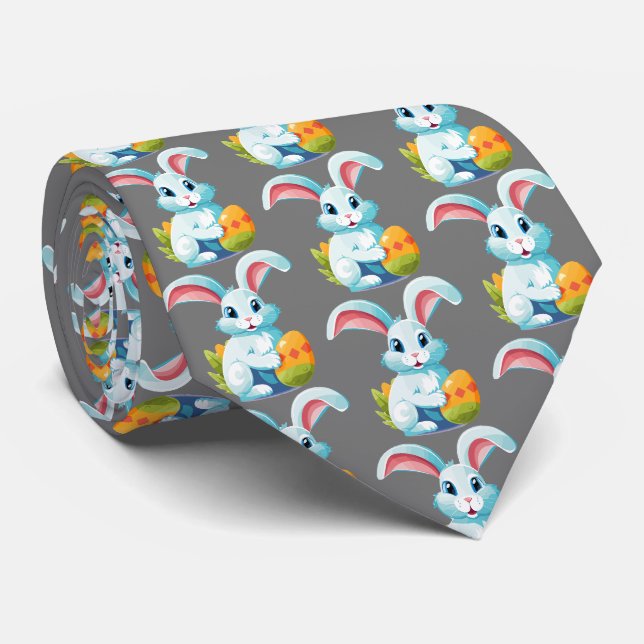 Corbata ¡Pascua Adorable! (Enrollado)