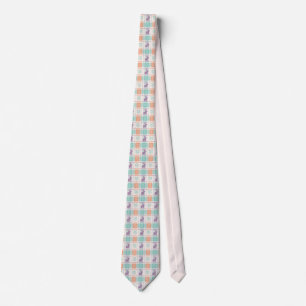 Corbata Pascua de cuadros escoceses