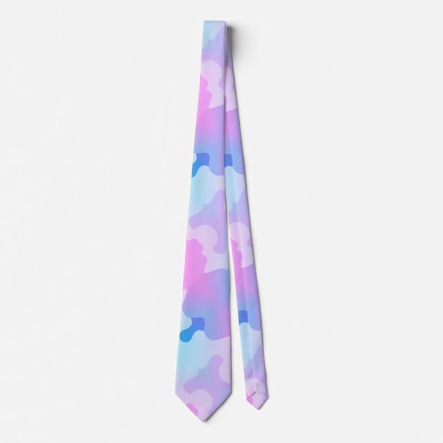 Corbata Pastel Cloud Camo  (Anverso)