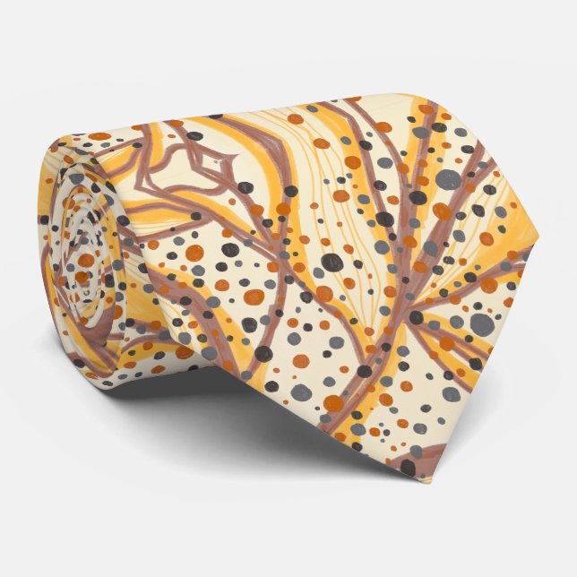 Corbata Pastel con manchas (Enrollado)