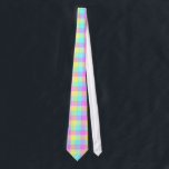 Corbata Pastel de arcoiris al borde del agua<br><div class="desc">Este diseño luminoso y colorido tiene un patrón cuadrado/marcado repitiendo con textura ligera en un arcoiris intenso de colores pastel. Es un diseño elegante,  vibrante,  de tablero de ajedrez enchapado en bonito que parece primavera. Disfruta como está o lo usas como fondo para tu texto y fotos.</div>