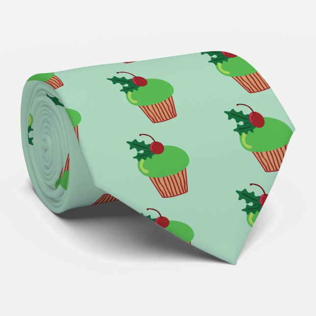 Corbata Pastel de navidades (Enrollado)