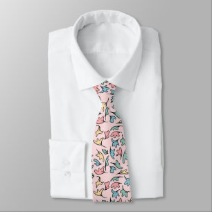 Corbata Pastel deja rosa