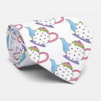 Pastel Polka Dot Teapot Tea Pot Beber Fiesta