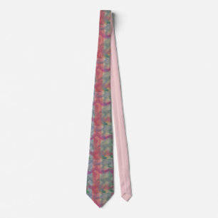 Corbata Pastel Resumen Arte