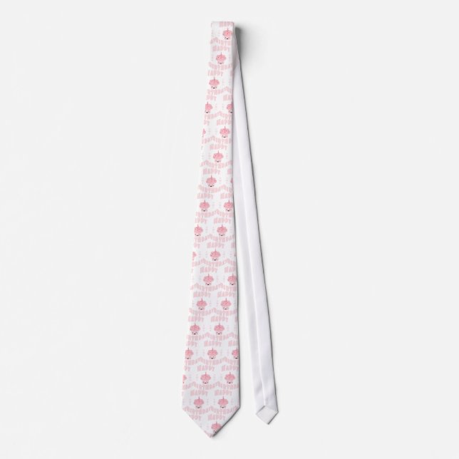 Corbata Pastel rosa (Anverso)