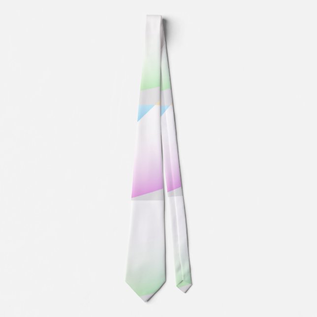 Corbata Pastel Triangles Neck Tie (Anverso)