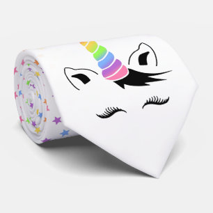 Corbata Pastel Unicornio