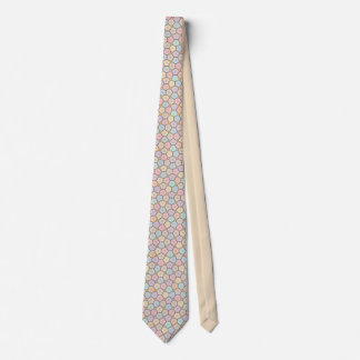 Corbata Pastel Wood Slices Neck Tie