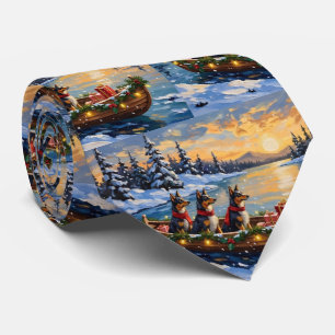 Corbata Pastor de Anatolia Barco de Navidad Fiesta