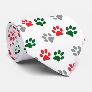 Corbata Patas de Navidad