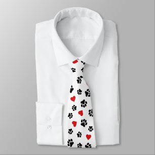 Corbata Patas y Corazones – Amor por los Perros