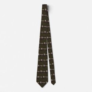 Corbata Patines metalizado con llave