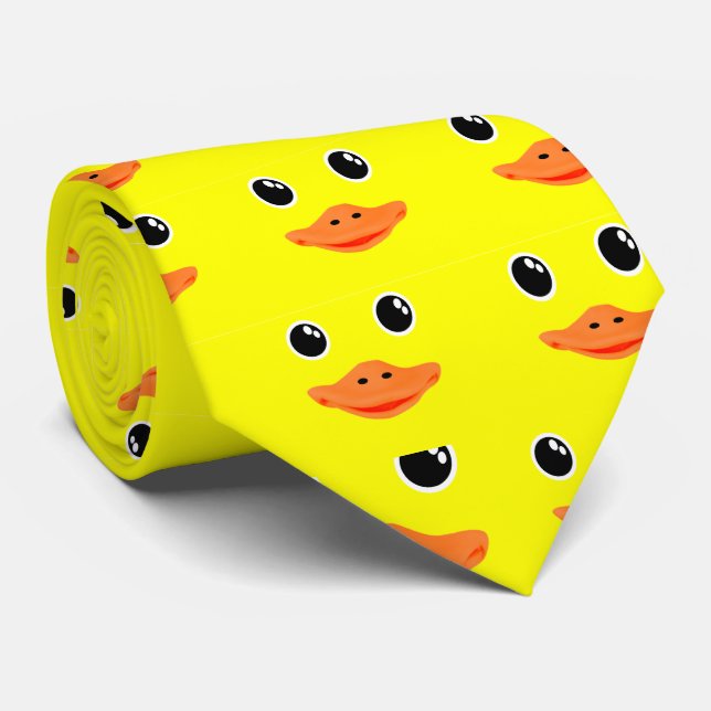 Corbata Pato amarillo (Enrollado)