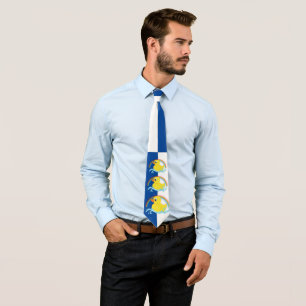 Corbata Pato de goma amarillo